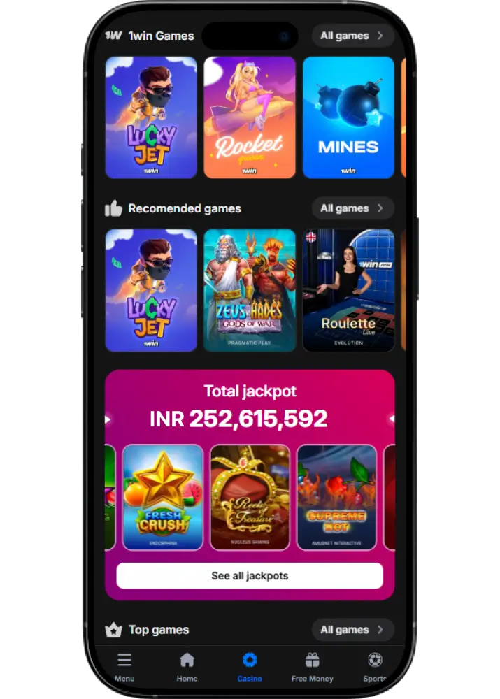 1win online games