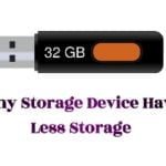 16GB की पेनड्राइव में 16GB से कम Storage क्यों होता है